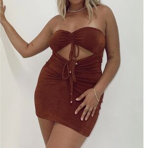 Princess Polly Callie Strapless Dress